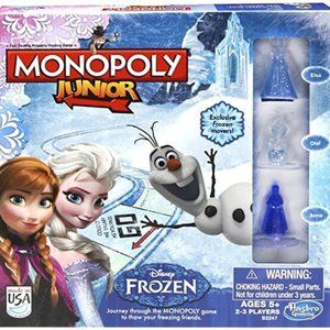 Monopoly Junior Game Frozen Edition
